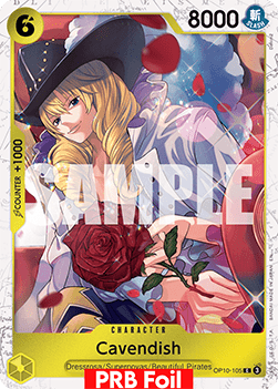 Cavendish (OP10-105) (V.2) - The Best Vol.2 (Common) [PRB02-OP10-105] - Cards Beyond