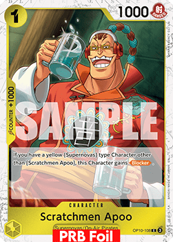 Scratchmen Apoo (OP10-108) (V.2) - The Best Vol.2 (Common) [PRB02-OP10-108] - Cards Beyond