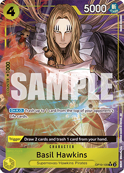 Basil Hawkins (OP10-109) (V.2) - The Best Vol.2 (Alternate Art) [PRB02-OP10-109] - Cards Beyond