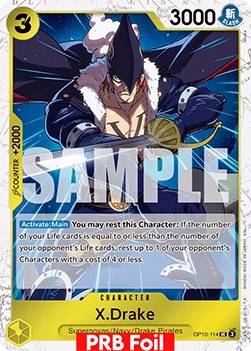 X.Drake (OP10-114) (V.2) - The Best Vol.2 (Uncommon) [PRB02-OP10-114] - Cards Beyond
