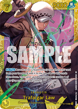 Trafalgar Law (OP10-119) (V.1) - The Best Vol.2 (Secret Rare) [PRB02-OP10-119] - Cards Beyond