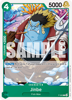 Jinbe (P-063) (V.1) - The Best Vol.2 (Promo) [PRB02-P-063] - Cards Beyond