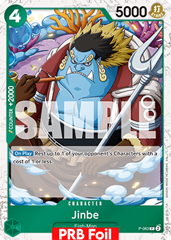Jinbe (P-063) (V.2) - The Best Vol.2 (Promo) [PRB02-P-063] - Cards Beyond