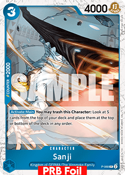 Sanji (P-068) (V.2) - The Best Vol.2 (Promo) [PRB02-P-068] - Cards Beyond