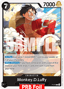 Monkey.D.Luffy (P-075) (V.2) - The Best Vol.2 (Promo) [PRB02-P-075] - Cards Beyond