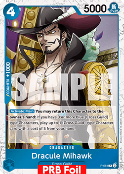 Dracule Mihawk (P-081) (V.2) - The Best Vol.2 (Promo) [PRB02-P-081] - Cards Beyond