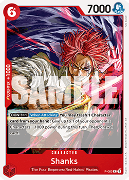 Shanks (P-083) (V.1) - The Best Vol.2 (Promo) [PRB02-P-083] - Cards Beyond
