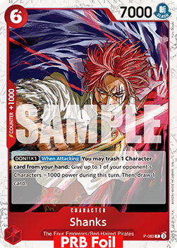 Shanks (P-083) (V.2) - The Best Vol.2 (Promo) [PRB02-P-083] - Cards Beyond