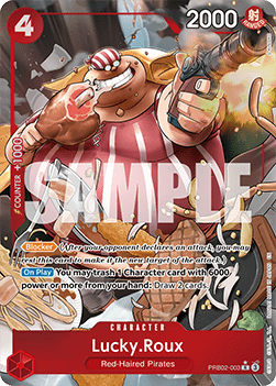 Lucky.Roux (PRB02-003) (V.2) - The Best Vol.2 (Alternate Art) [PRB02-003] - Cards Beyond