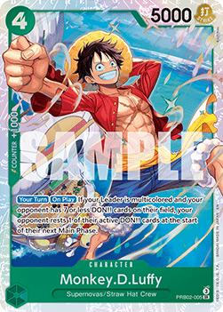 Monkey.D.Luffy (PRB02-005) (V.1) - The Best Vol.2 (Super Rare) [PRB02-005] - Cards Beyond