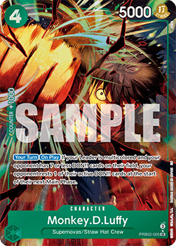 Monkey.D.Luffy (PRB02-005) (V.2) - The Best Vol.2 (Alternate Art) [PRB02-005] - Cards Beyond