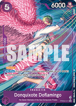 Donquixote Doflamingo (PRB02-011) (V.2) - The Best Vol.2 (Alternate Art) [PRB02-011] - Cards Beyond