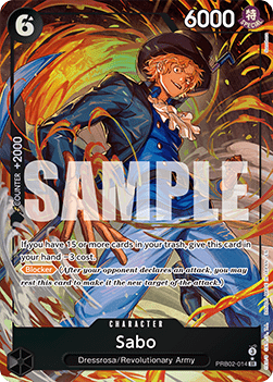 Sabo (PRB02-014) (V.2) - The Best Vol.2 (Alternate Art) [PRB02-014] - Cards Beyond