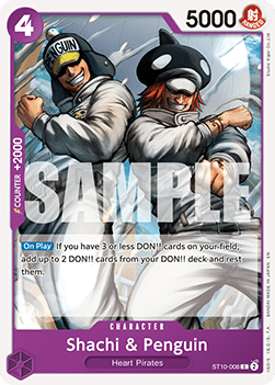 Shachi & Penguin (ST10-008) (V.1) - The Best Vol.2 (Common) [PRB02-ST10-008] - Cards Beyond