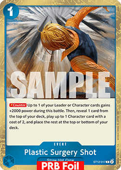 Plastic Surgery Shot (ST12-017) (V.2) - The Best Vol.2 (Common) [PRB02-ST12-017] - Cards Beyond