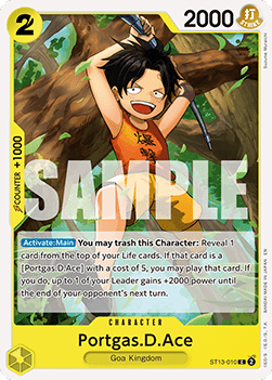 Portgas.D.Ace (ST13-010) (V.1) - The Best Vol.2 (Common) [PRB02-ST13-010] - Cards Beyond