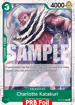 Charlotte Katakuri (ST16-003) (V.2) - The Best Vol.2 (Common) [PRB02-ST16-003] - Cards Beyond