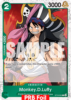 Monkey.D.Luffy (ST16-005) (V.2) - The Best Vol.2 (Common) [PRB02-ST16-005] - Cards Beyond