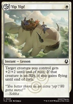 Yip Yip! - Avatar: The Last Airbender (Common) [TLA-43] - Cards Beyond