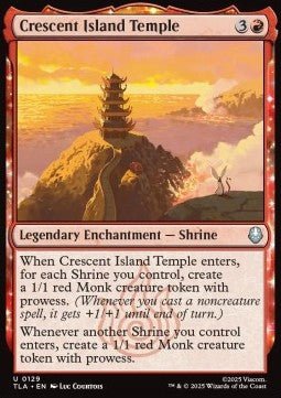 Crescent Island Temple - Avatar: The Last Airbender (Uncommon) [TLA-129] - Cards Beyond