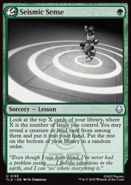 Seismic Sense - Avatar: The Last Airbender (Uncommon) [TLA-195] - Cards Beyond