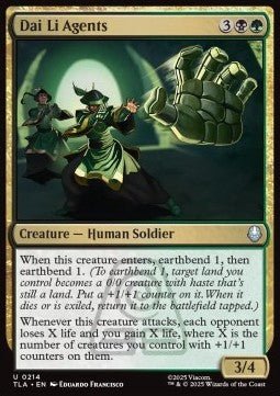 Dai Li Agents - Avatar: The Last Airbender (Uncommon) [TLA-214] - Cards Beyond