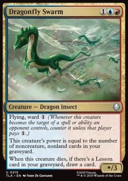 Dragonfly Swarm - Avatar: The Last Airbender (Uncommon) [TLA-215] - Cards Beyond