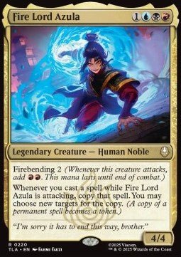 Fire Lord Azula - Avatar: The Last Airbender (Rare) [TLA-220] - Cards Beyond
