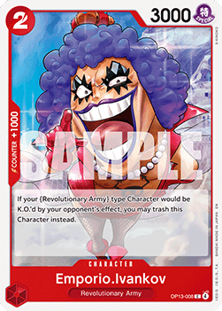 Emporio.Ivankov (OP13-008) - Carrying on his Will (Common) [OP13-008] - Cards Beyond