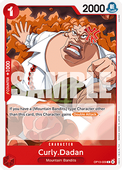 Curly.Dadan (OP13-009) - Carrying on his Will (Common) [OP13-009] - Cards Beyond