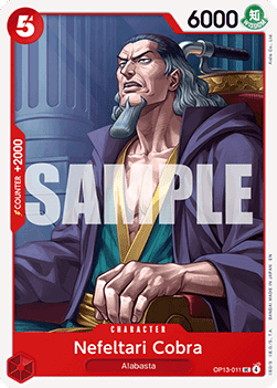 Nefeltari Cobra (OP13-011) - Carrying on his Will (Uncommon) [OP13-011] - Cards Beyond