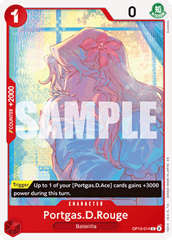 Portgas.D.Rouge (OP13-014) - Carrying on his Will (Common) [OP13-014] - Cards Beyond
