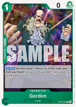 Gordon (OP13-024) - Carrying on his Will (Common) [OP13-024] - Cards Beyond