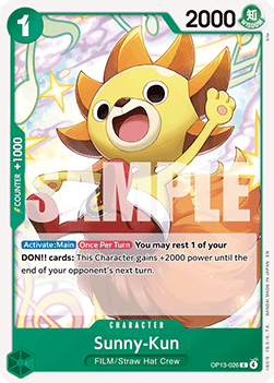 Sunny-Kun (OP13-026) - Carrying on his Will (Common) [OP13-026] - Cards Beyond