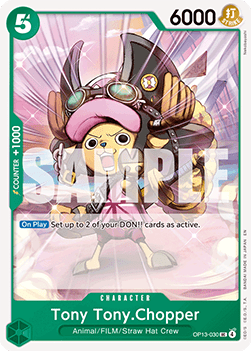 Tony Tony.Chopper (OP13-030) - Carrying on his Will (Uncommon) [OP13-030] - Cards Beyond