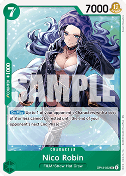 Nico Robin (OP13-032) - Carrying on his Will (Uncommon) [OP13-032] - Cards Beyond