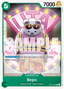 Bepo (OP13-035) - Carrying on his Will (Common) [OP13-035] - Cards Beyond