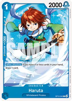 Haruta (OP13-045) - Carrying on his Will (Common) [OP13-045] - Cards Beyond