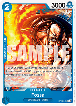 Fossa (OP13-047) - Carrying on his Will (Common) [OP13-047] - Cards Beyond