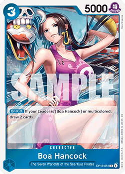 Boa Hancock (OP13-051) (V.1) - Carrying on his Will (Rare) [OP13-051] - Cards Beyond