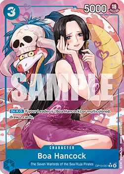 Boa Hancock (OP13-051) (V.2) - Carrying on his Will (Alternate Art) [OP13-051] - Cards Beyond