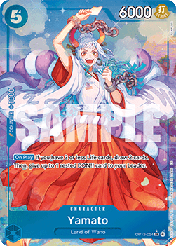 Yamato (OP13-054) (V.2) - Carrying on his Will (Alternate Art) [OP13-054] - Cards Beyond