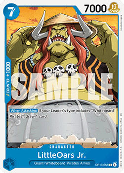 LittleOars Jr. (OP13-056) - Carrying on his Will (Common) [OP13-056] - Cards Beyond