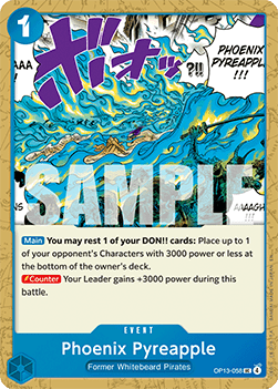 Phoenix Pyreapple (OP13-058) - Carrying on his Will (Uncommon) [OP13-058] - Cards Beyond