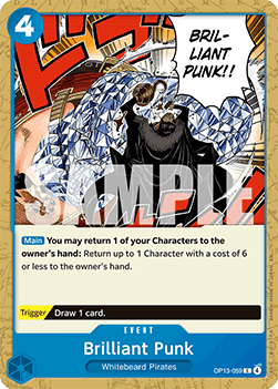 Brilliant Punk (OP13-059) - Carrying on his Will (Common) [OP13-059] - Cards Beyond