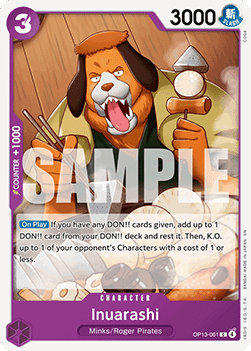 Inuarashi (OP13-061) - Carrying on his Will (Common) [OP13-061] - Cards Beyond