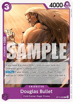 Douglas Bullet (OP13-068) - Carrying on his Will (Common) [OP13-068] - Cards Beyond