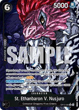 St. Ethanbaron V. Nusjuro (OP13-080) (V.2) - Carrying on his Will (Alternate Art) [OP13-080] - Cards Beyond