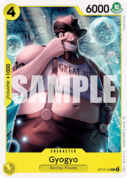 Gyogyo (OP13-103) - Carrying on his Will (Common) [OP13-103] - Cards Beyond