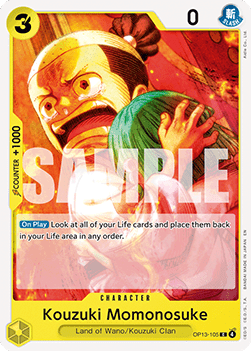 Kouzuki Momonosuke (OP13-105) - Carrying on his Will (Common) [OP13-105] - Cards Beyond
